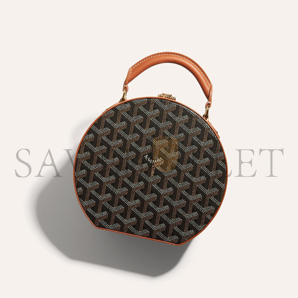 GOYARD THE ALTO HATBOX TRUNK BAG ALTOC2PMLTY01CL03O (18*16.5*7cm)